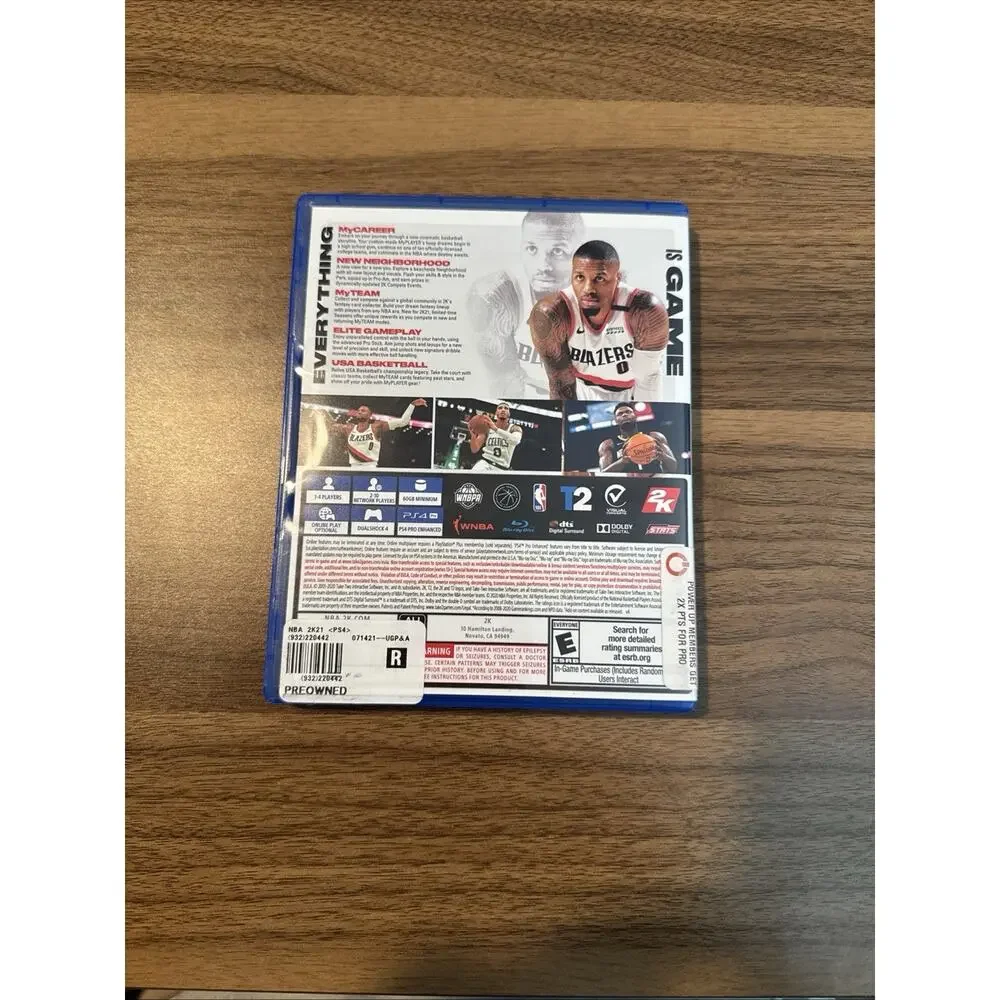 NBA 2K21 Standard Edition for Sony PlayStation 4 Damian Lillard